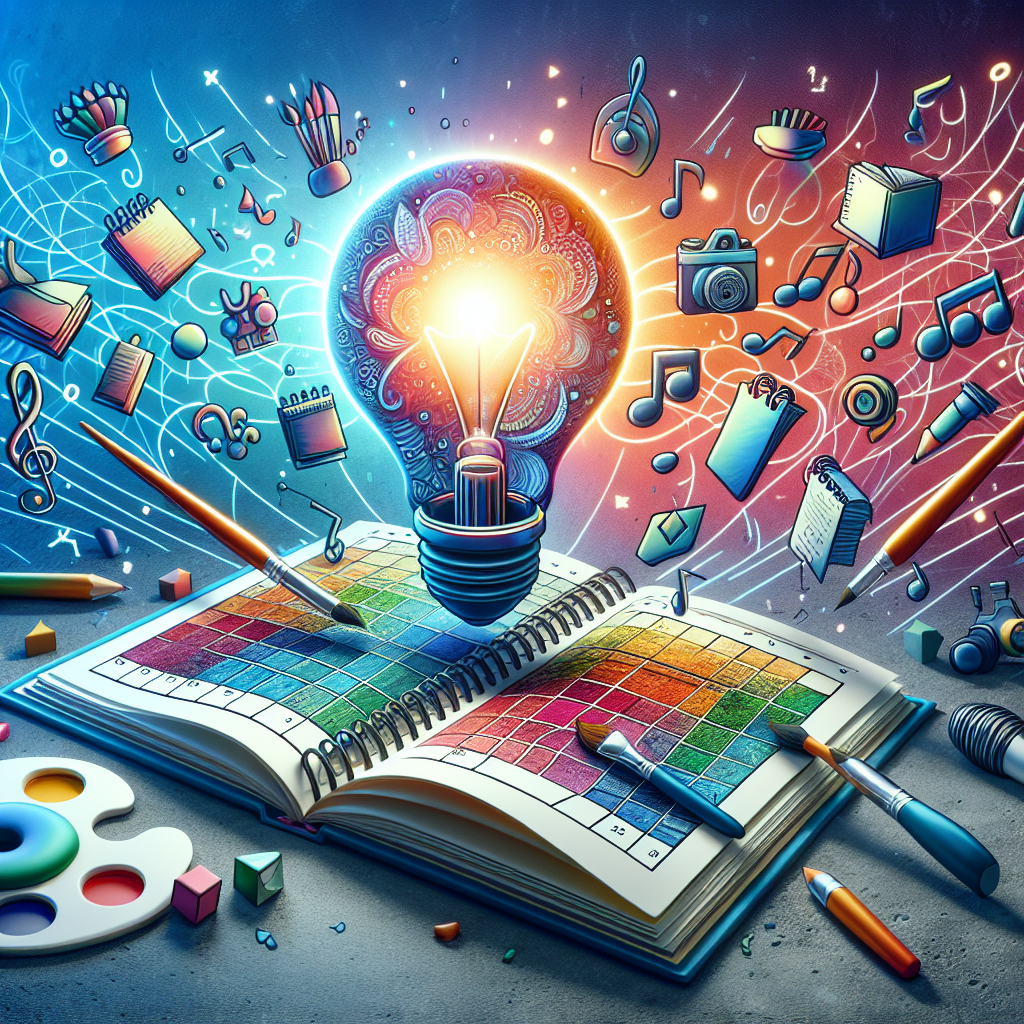 content calendar for digital creators